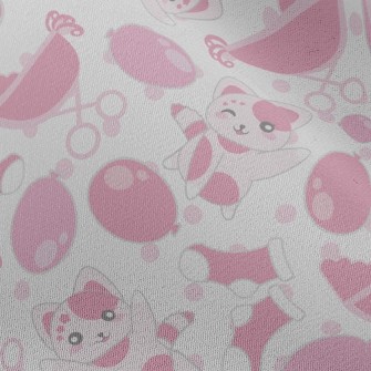 Happy Dreamy Cat Chiffon