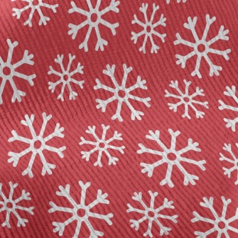 Snow White Flakes Standard Corduroy