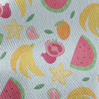 Watermelon Star Fruit Guava Standard Corduroy