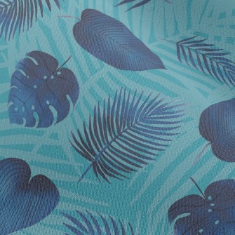 Tropical Leaves Chiffon