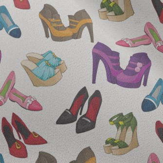 Gorgeous High Heels Chiffon
