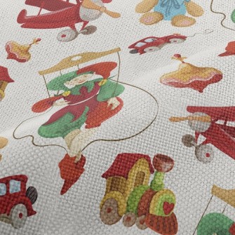 Nostalgic Era Clown Toys Performance Linen