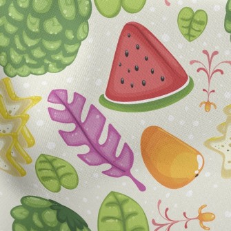 Rich Custard Apple Stretch Ponte