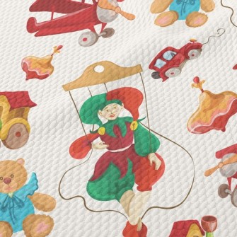 Nostalgic Era Clown Toys Birdseye Piqué