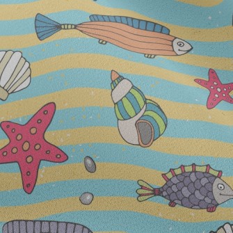 Colorful Sea Bottom Fish Chiffon