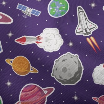 Outer Space Spaceship Rocket Dobby