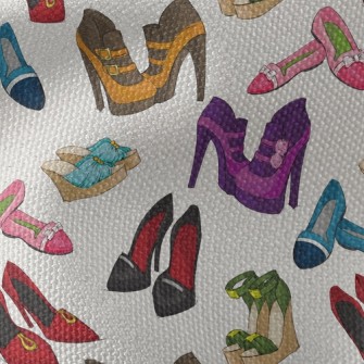 Gorgeous High Heels Waterproof Canvas