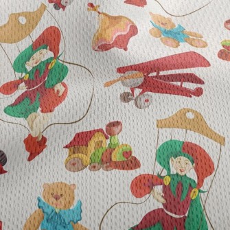 Nostalgic Era Clown Toys Athletic Mesh Flat Back