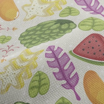 Rich Custard Apple Performance Linen