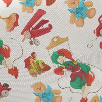 Nostalgic Era Clown Toys Twill