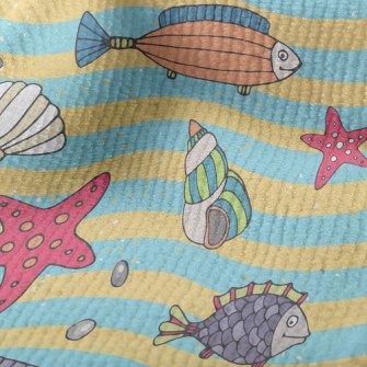Colorful Sea Bottom Fish Terry