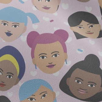Multiracial Women Chiffon