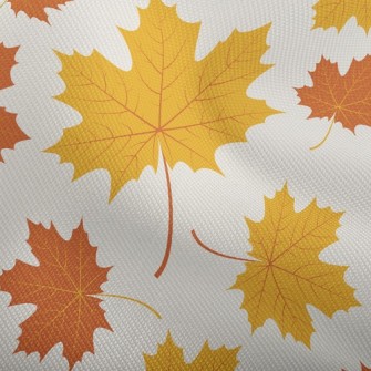 Autumn Yellow Leaves Dobby