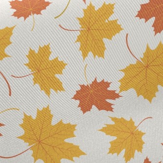 Autumn Yellow Leaves Twill