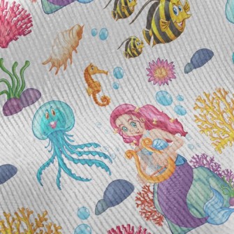 Undersea Mermaid Princess Standard Corduroy