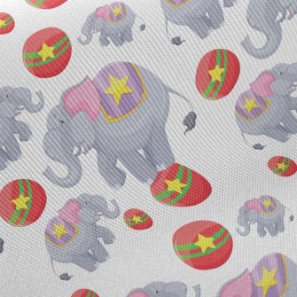 Circus Elephant Show Twill