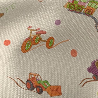 Cartoon Sea, Land And Air Tool Waterproof Canvas