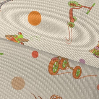 Cartoon Sea, Land And Air Tool Waterproof Oxford