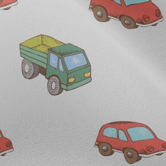 Passenger Cars And Trucks Chiffon
