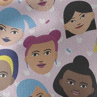 Multiracial Women Waterproof Canvas