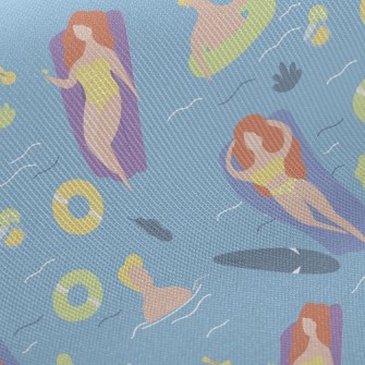 Couple Island Vacation Twill