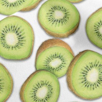 Nutritious Kiwi Fruit Micro Fleece