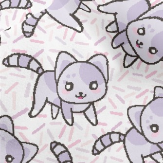 Harmless Cute Kitten Micro Fleece