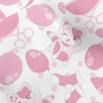 Happy Dreamy Cat Micro Fleece