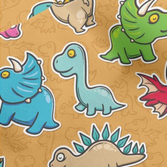 Jurassic Dinosaur Park Micro Fleece