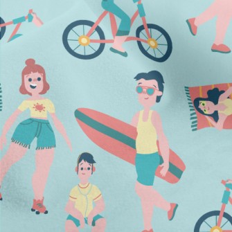 Surf Skate People Micro Fleece