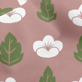 Elegant Japanese Flowers Micro Fleece