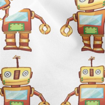 Little Helper Robot Micro Fleece
