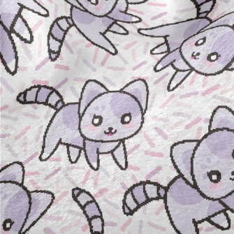 Harmless Cute Kitten Minky