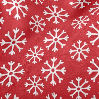 Snow White Flakes Minky