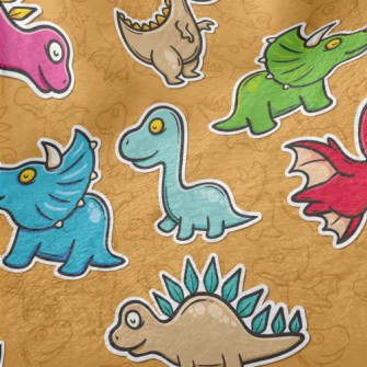 Jurassic Dinosaur Park Minky
