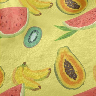 Watercolor Painting Of Tropica Minky