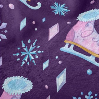 Fantasy Snow Skates Minky