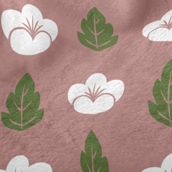 Elegant Japanese Flowers Minky