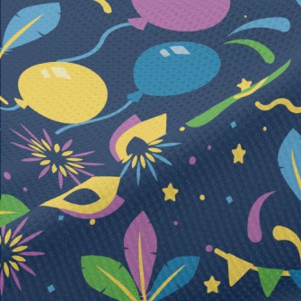 Carnival Mask Party Piqué