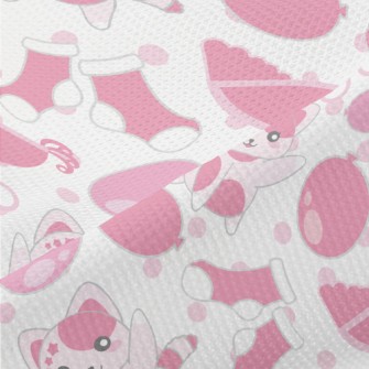 Happy Dreamy Cat Piqué