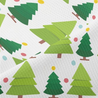 Cute Size Christmas Tree Piqué