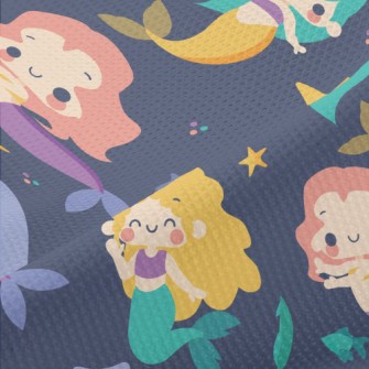 Pretty Mermaid Princess Piqué