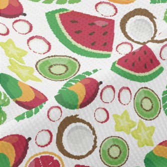 Exclusive Three-color Mango Piqué