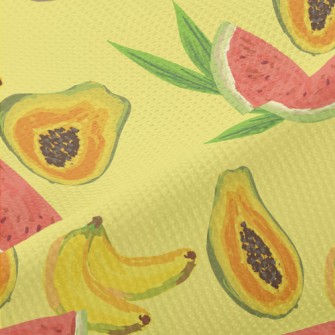 Watercolor Painting Of Tropica Piqué