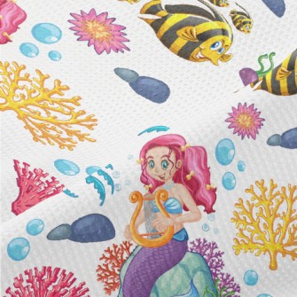 Undersea Mermaid Princess Piqué