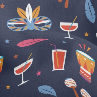 Cocktail Samba Party Lightweight Performance Linen