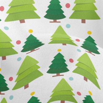 Cute Size Christmas Tree Lightweight Performance Linen