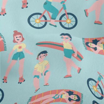 Surf Skate People Lightweight Performance Linen