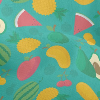 Mini Juicy Fruits Lightweight Performance Linen