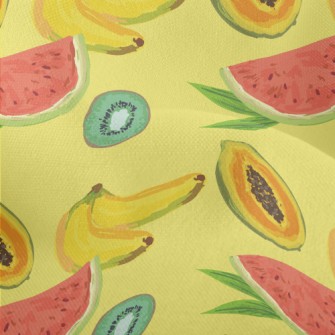 Watercolor Painting Of Tropica Lightweight Performance Linen